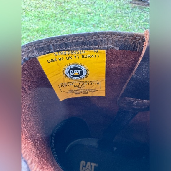 Caterpillar Men’s work boots - Picture 5 of 11